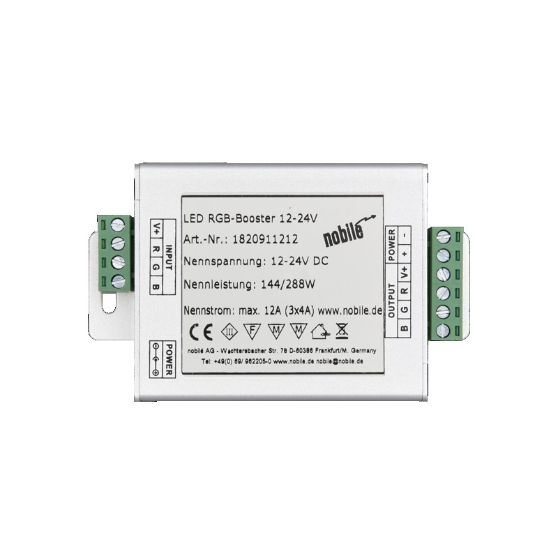 1820911212_LED_RGB-Booster_12-24V_Vorderseite