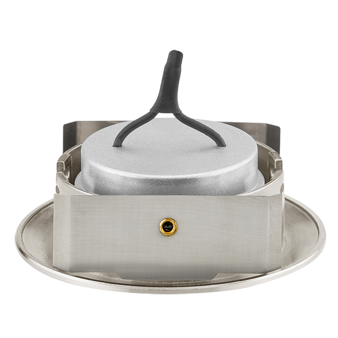 NOBILE 1857070923 5068 ECO Flat Nickelgebürstet – 8W LED-Deckenleuchte, Robust Und Langlebig
